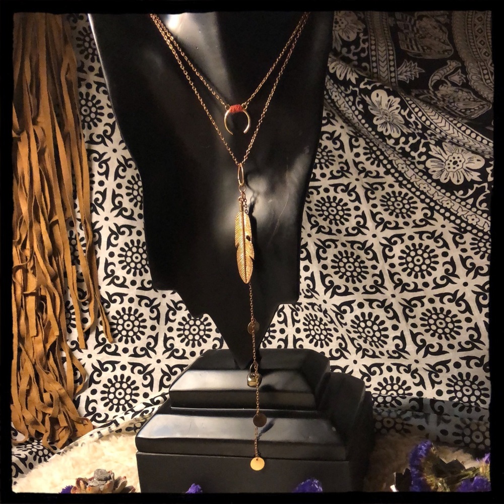 🌙✨NWT*-HANDMADE- Copper&Gold Southwest Statement